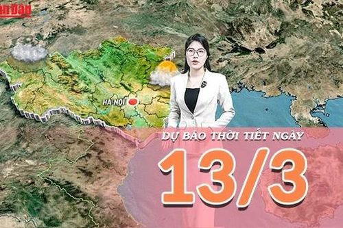 Dự báo thời tiết ngày 13/3/2026: Không khí lạnh gây mưa rét tại Trung Bộ, cảnh báo biển động mạnh