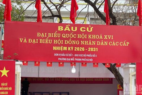 Đảng viên cao tuổi gửi trọn niềm tin trước ngày bầu cử
