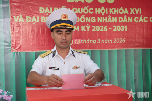 Hòn Chuối (Cà Mau) hoàn thành bầu cử sớm