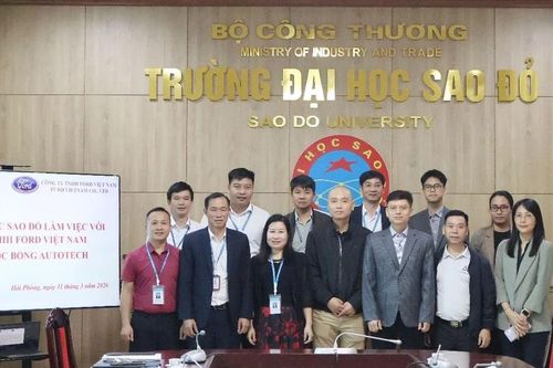 Hợp tác doanh nghiệp – nâng cao chất lượng đào tạo ngành Công nghệ kỹ thuật ô tô tại Trường Đại học Sao Đỏ