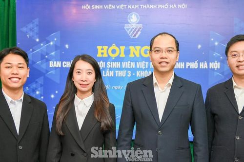 Anh Phạm Tấn Phát giữ chức danh Phó Chủ tịch Hội Sinh viên TP. Hà Nội