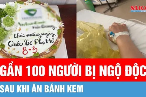 An Giang: Ăn bánh kem, gần 100 người bị ngộ độc