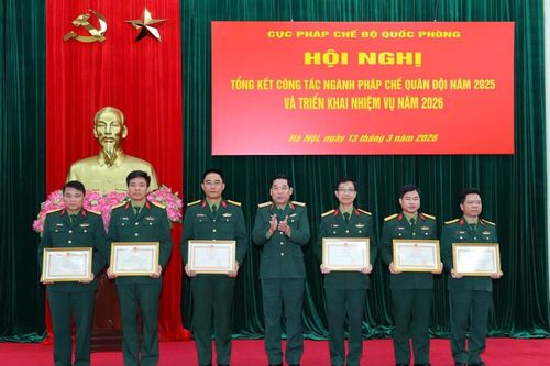 Tổng kết công tác ngành pháp chế Quân đội năm 2025