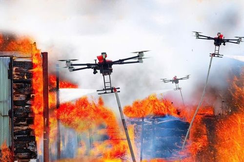 Cháy trong ngõ nhỏ: Xe cứu hỏa chưa vào kịp, UAV bầy đàn có thể tiếp cận trước?