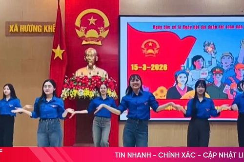 Tuổi trẻ Hà Tĩnh lan tỏa 'Vũ điệu bầu cử'