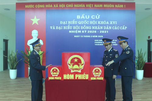 Nơi gửi gắm niềm tin của các cử tri là lực lượng vũ trang