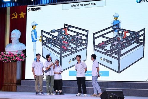Sinh viên kỹ thuật miền Nam tranh tài thiết kế hệ thống tự động hóa Pick & Place