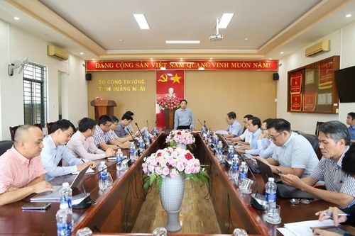 PC Quảng Ngãi và Sở Công Thương làm việc về tình hình cung ứng điện 2026