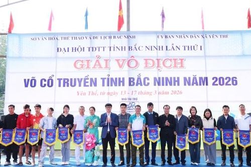 Bắc Ninh: 150 vận động viên tham dự Giải vô địch Võ cổ truyền