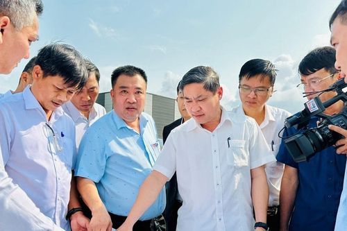 Đẩy nhanh tiến độ thực hiện dự án hạ tầng Khu công nghiệp Tam Thăng