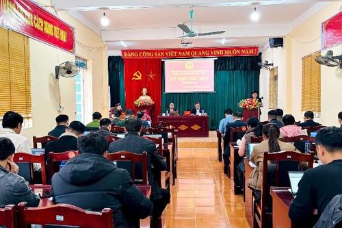 Kỳ họp thứ bảy (Kỳ họp chuyên đề) HĐND xã Khoen On, nhiệm kỳ 2021 - 2026