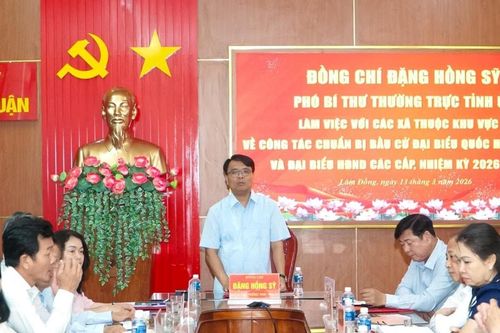 Các xã khu vực 4 Lâm Đồng hoàn tất công tác chuẩn bị cho ngày bầu cử