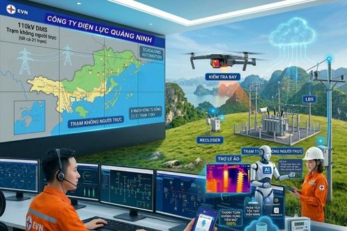 Công ty Điện lực Quảng Ninh: Đẩy mạnh chuyển đổi số và ứng dụng công nghệ nâng cao hiệu quả sản xuất kinh doanh