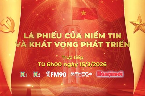 Cầu truyền hình Ngày hội non sông 'lá phiếu của niềm tin và khát vọng phát triển'
