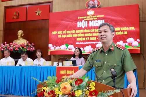 Giữ trọn niềm tin, trọng trách, lời thề danh dự với nhân dân: Thiếu tướng Tạ Văn Đẹp: Bảo đảm tiếng nói của người dân được chuyển hóa thành những chính sách