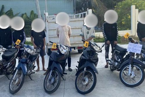 Bắt nhóm đối tượng đột nhập nhà dân trộm 6 xe mô tô