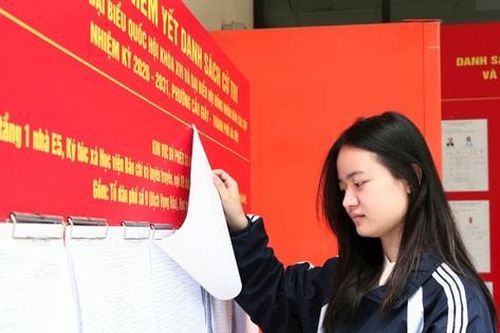 Sinh viên Hà Nội lần đầu đi bầu cử: Gửi gắm niềm tin vào lá phiếu