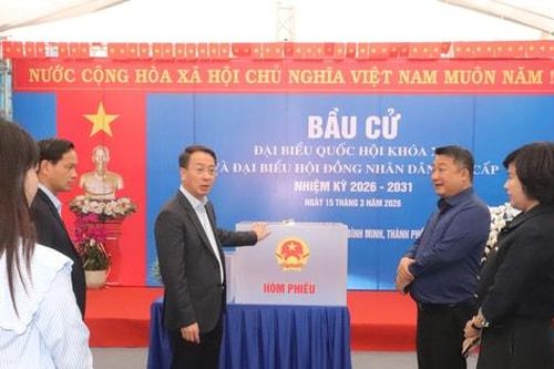 Bảo đảm các điều kiện tốt nhất cho ngày bầu cử tại xã Bình Minh