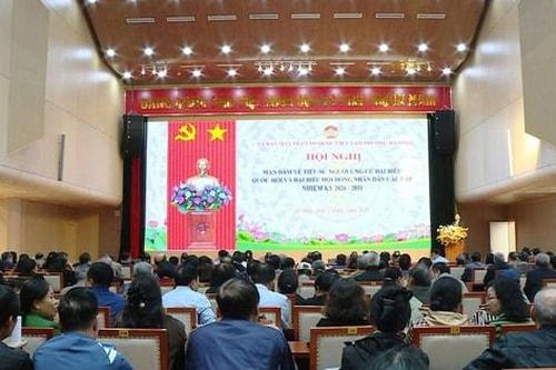 Phường Hà Đông mạn đàm tiểu sử người ứng cử đại biểu Quốc hội và HĐND các cấp
