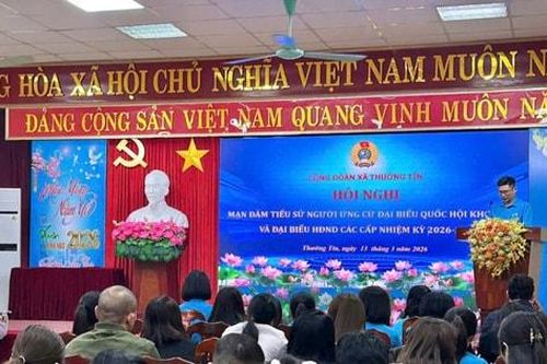 Xã Thường Tín mạn đàm về tiểu sử người ứng cử đại biểu Quốc hội và HĐND các cấp