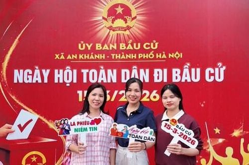 Xã An Khánh sáng tạo, hiệu quả trong tuyên truyền bầu cử