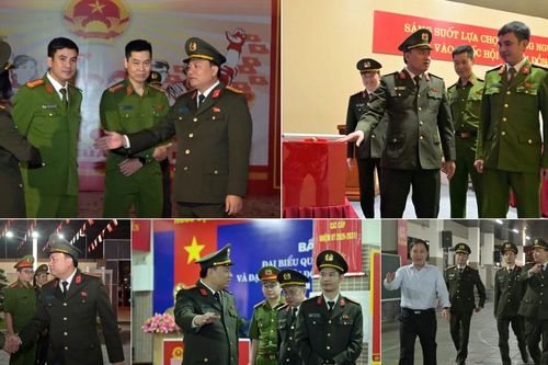 Lãnh đạo CATP Hà Nội kiểm tra công tác bảo vệ bầu cử