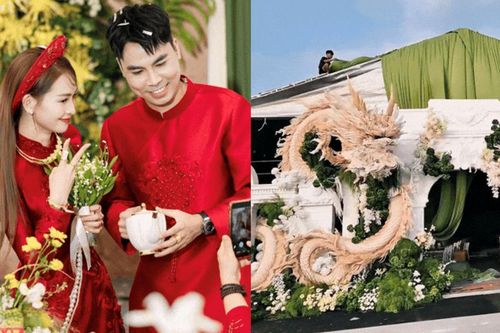 Đức Huy định 'quay xe' ngay ngày cưới MC Huyền Trang Mù Tạt, rạp cưới 1.000m2 hoành tráng tính sao đây?