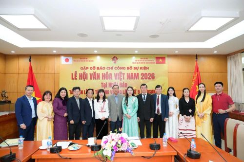 Công bố Lễ hội Văn hóa Việt Nam 2026 tại Nhật Bản