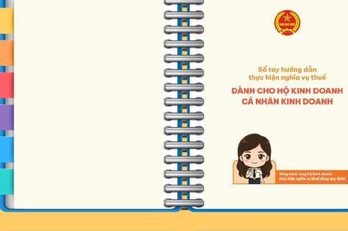 Sổ tay Hướng dẫn HỘ KINH DOANH thực hiện NGHĨA VỤ THUẾ