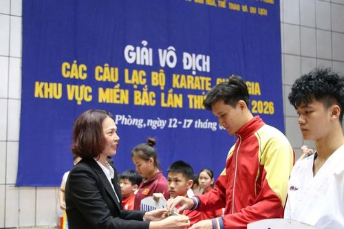 Khai mạc Giải vô địch Karate các câu lạc bộ miền Bắc