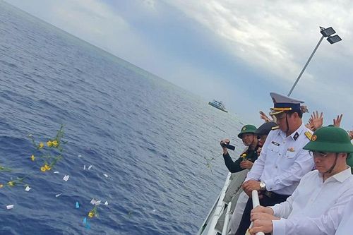 Hạc bay trên sóng Trường Sa