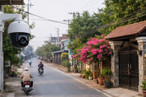 Lắp camera trước nhà quay ra đường có vi phạm pháp luật không?