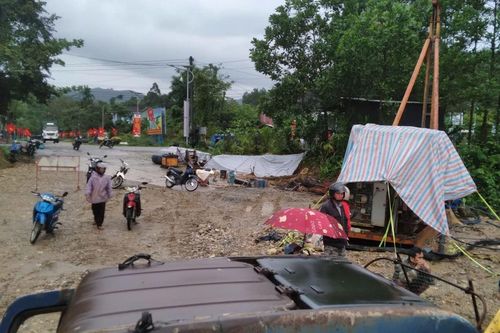 Đảm bảo an toàn cho cử tri đi bầu cử sau sự cố lũ cuốn trôi nhiều cầu tạm