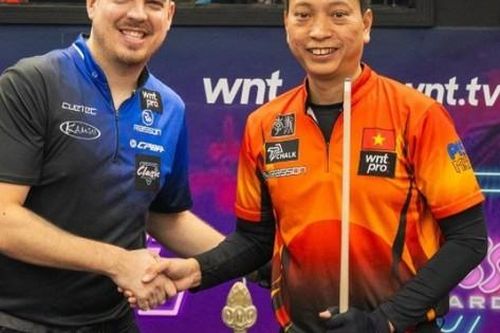 Hoàng 'Sao' thắng vang dội ở bi-a châu Âu, tái đấu kinh điển 'Ngựa chiến' Sanchez Ruiz
