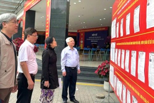 Hà Nội: Cử tri phường Xuân Đỉnh đặt kỳ vọng vào các nữ ứng cử viên