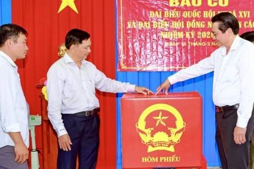 Vĩnh Long sẵn sàng cho ngày hội bầu cử Quốc hội khóa XVI