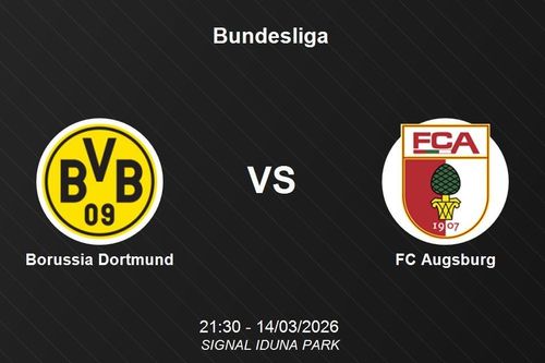 Nhận định Borussia Dortmund vs FC Augsburg - Bundesliga