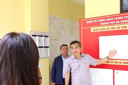 Kiểm tra công tác chuẩn bị bầu cử tại phường An Thắng và xã Tam Mỹ