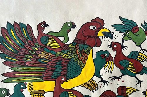 Giữ hồn dân tộc qua dòng tranh Đông Hồ tại Artnam Gallery