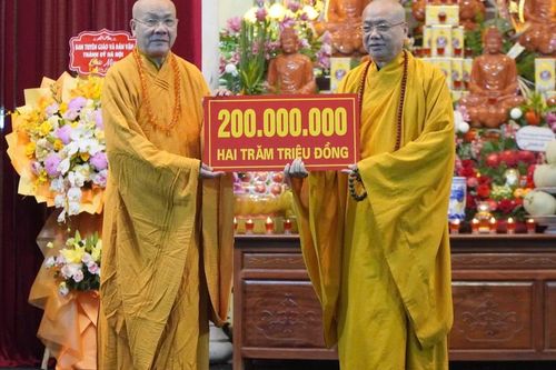 Học viện Phật giáo VN tại Hà Nội tổ chức gặp mặt, cầu nguyện quốc thái dân an Xuân Bính Ngọ - 2026