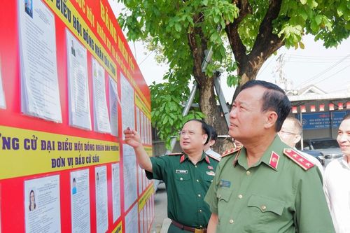 Giám sát công tác bảo đảm an ninh, trật tự và an toàn xã hội phục vụ bầu cử tại Đồng Nai Không để bị động, bất ngờ trong mọi tình huống