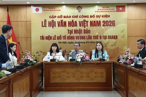 Tái hiện Lễ Giỗ Tổ Hùng Vương tại Nhật Bản