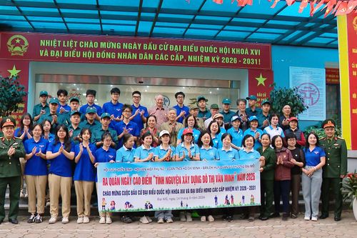 Phường Đại Mỗ sẵn sàng cho ngày hội lớn của toàn dân