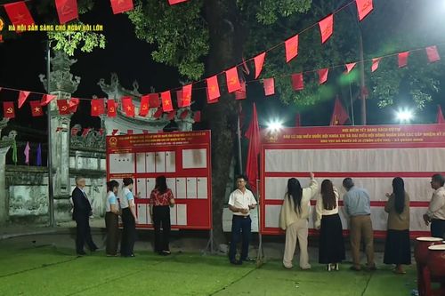 Xã Quang Minh sẵn sàng cho ngày hội bầu cử