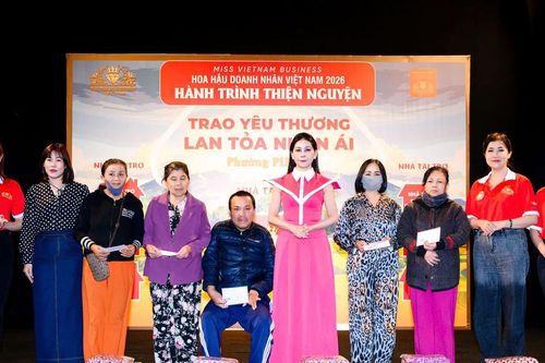 Nữ doanh nhân TP.HCM Hồ Thị Liên ghi dấu ấn tại Hoa hậu Doanh nhân Việt Nam 2026