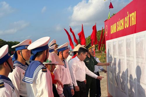 Trường Sa hoàn tất công tác chuẩn bị cho 'Ngày hội non sông'
