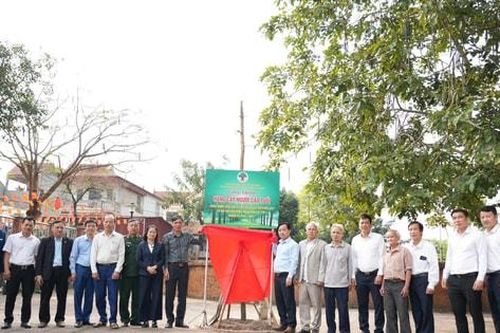 Thêm sắc xanh cho xã Liên Minh trước ngày hội của toàn dân
