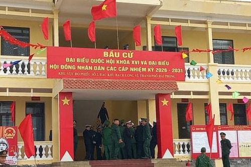 Hải Phòng: Đặc khu Bạch Long Vĩ bầu cử sớm