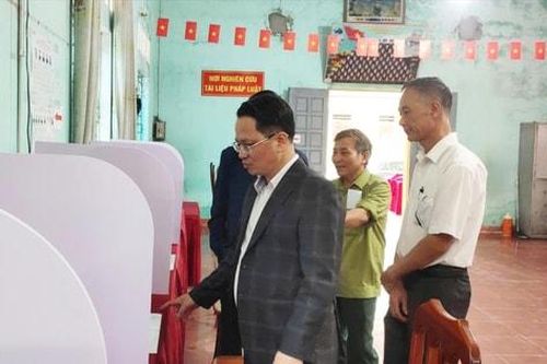 Xã Quảng Bị hoàn tất các bước chuẩn bị cuối cùng cho ngày bầu cử
