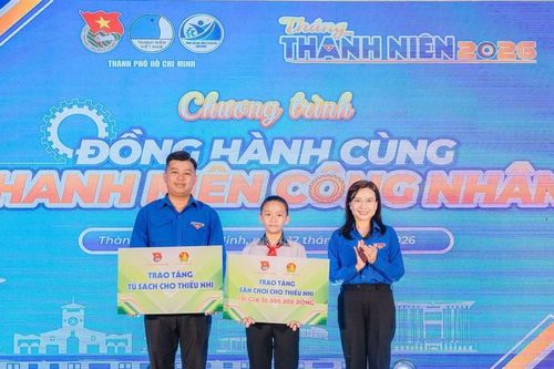 Sôi nổi chương trình 'Đồng hành cùng thanh niên công nhân' trong Tháng Thanh niên